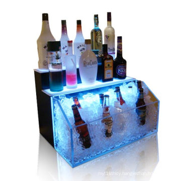 Stylish Acrylic Wine Bottle Display Stand